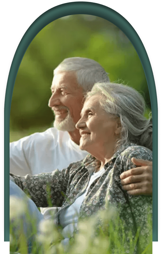 Casal de idosos felizes - AmparoAI